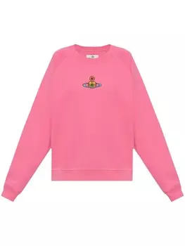 Vivienne Westwood толстовка Orb, розовый