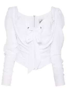 Vivienne Westwood топ-корсет Iwona, белый