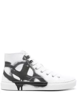Vivienne Westwood высокие кеды Plimsoll, белый