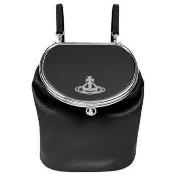 Vivienne Westwood Женский рюкзак из переработанного полиуретана, черный