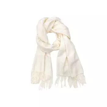 VIVIWELL вязаный шарф унисекс, Белый