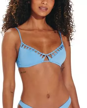 ViX Solid Leeza Топ, синий