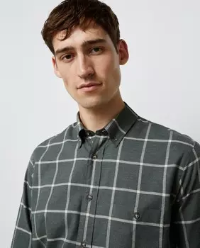 Viyela мужская спортивная рубашка Dustin, зеленый