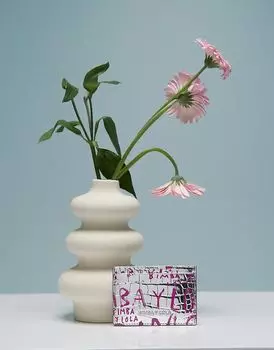 Визитница BIMBA Y LOLA розового и серебристого цветов