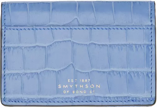 Визитница Blue Mara Smythson
