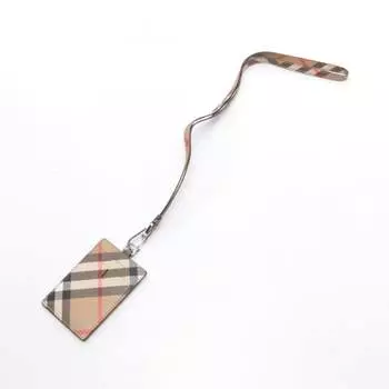 Визитница Burberry Coated Canvas, бежевый/черный/мультиколор