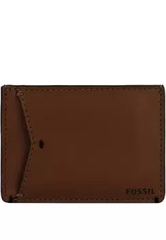 Визитница Fossil, коричневый