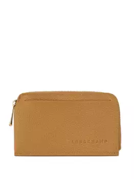 Визитница Foulonn на молнии Longchamp, коричневый