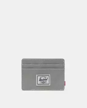 Визитница Herschel Supply Charlie, зеленая, светло-зеленый
