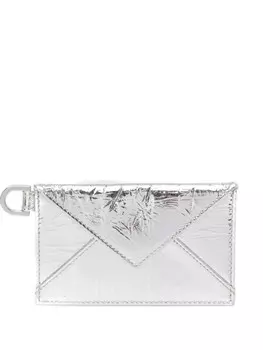 Визитница IRO из искусственной кожи, серебряный