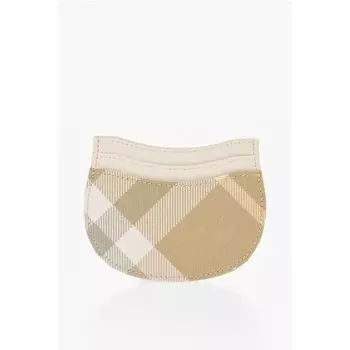 Визитница из кожи и ткани ROCKING HORSE Burberry, Beige