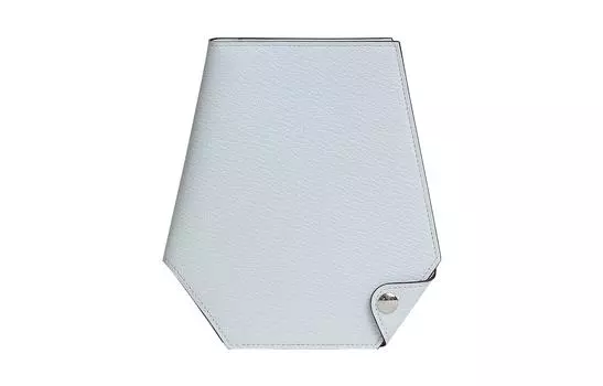 Визитница, кошелек Clochette Mysore Goat Skin, мужской, T0 Bleu Brume Haze Blue HERMES