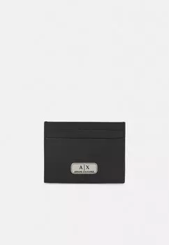 Визитница КРЕДИТНИЦА МУЖСКАЯ КРЕДИТНИЦА Armani Exchange, черный/черный