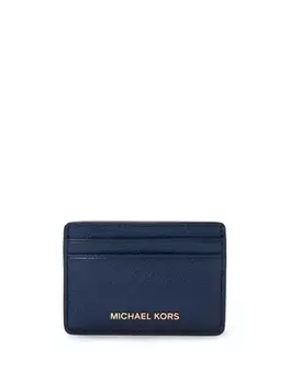 Визитница Michael Kors из зернистой кожи, синий