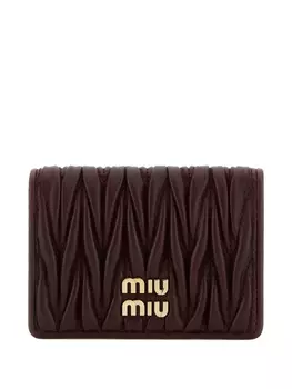 Визитница Miu Miu Matelass, красный