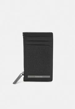 Визитница MODERN BAR CARDHOLDER Calvin Klein, цвет black