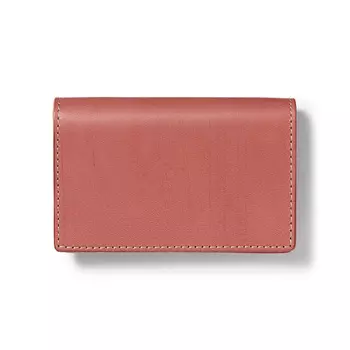 Визитница Muji расписанная вручную, красный