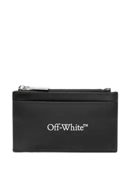 Визитница Off-White Bookish, черный