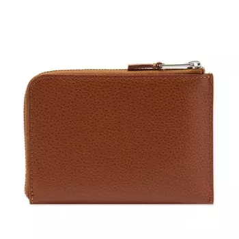 Визитница Palm Angels с монограммой, коричневый