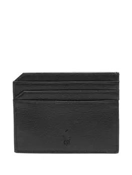 Визитница Polo Ralph Lauren из зернистой кожи, черный