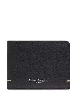 Визитница с четырехстрочным логотипом Maison Margiela, черный