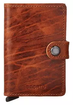 Визитница Secrid, винно-красный
