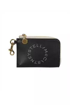 Визитница Stella Logo Alter-Nappa Stella McCartney, черный