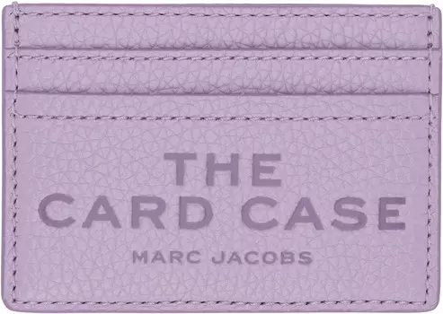 Визитница «The Leather Card Case» фиолетового цвета Marc Jacobs