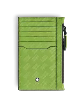 Визитница унисекс из кожи цвета лайма Montblanc, зеленый