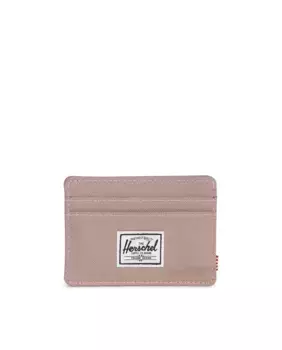 Визитница унисекс из розовой ткани Herschel, цвет Rosa