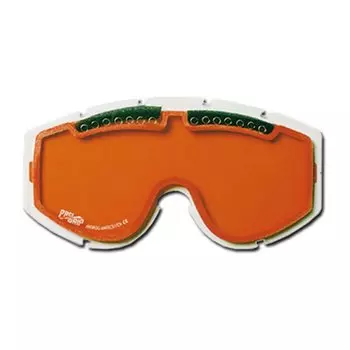 Визор для шлема Progrip Double Light Sensitive Anti Fog, оранжевый