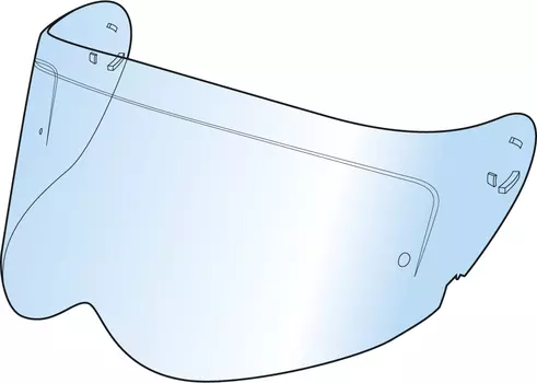 Визор Simpson Venom, прозрачный