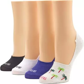 Вкладыши для кроссовок, 4 пары, выгодный набор HUE, цвет Palm Trees Pack