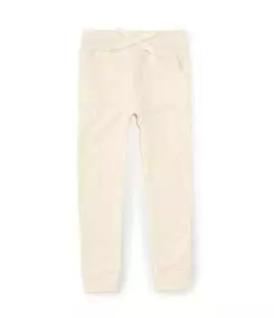 Вкусные спортивные штаны для маленьких девочек 2T-6X Copper Key, слоновая кость