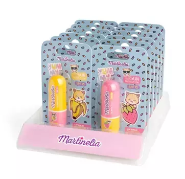 Вкусный детский бальзам для губ Sun Protect 15 Martinelia, 4 g