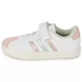 Vl Court Kids Скейтбординг Обувь Дети Adidas, белый