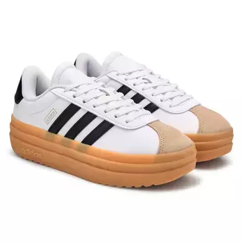Vl court смелый кроссовки большой ребенок Adidas, белый