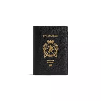Владелец паспорта BALENCIAGA, черный