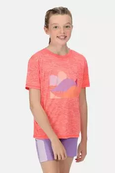 Влагоотводящая футболка с коротким рукавом «Alvarado VI» Regatta, оранжевый