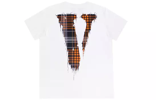 VLONE футболка унисекс, Белый (синяя сетка)