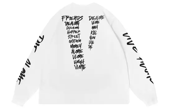 VLONE футболка унисекс, бежевый/синий