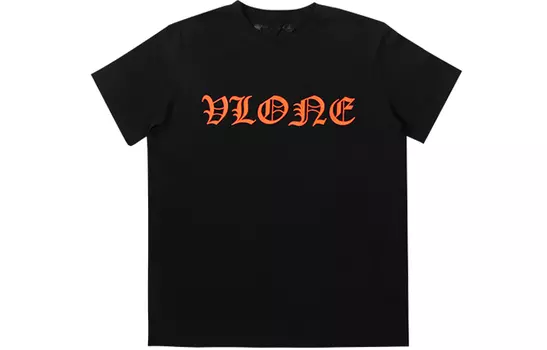 Vlone футболка унисекс, черный