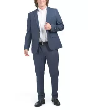 Вложенный костюм с тканым эффектом Original Penguin, синий