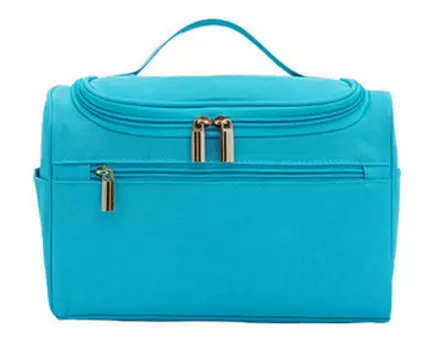 Вместительная дорожная косметичка Cuba синего цвета., Trip Story, синий