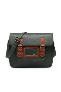 Вместительная сумка через плечо для работы и школы, сумка через плечо Kitise, зеленый