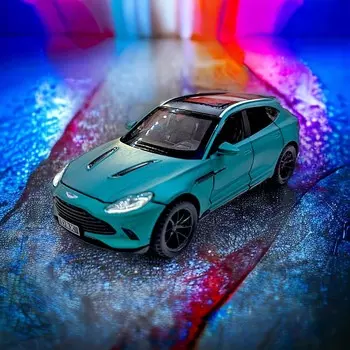 Внедорожник ASTON MARTIN DBX МАСШТАБ 1:32 МЕТАЛЛИЧЕСКАЯ МОДЕЛЬ ОТКРЫТЫХ ФАР. ДВЕРЬ, МАСКА Emaj