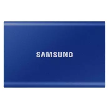 Внешний диск SSD Samsung Portable T7, 2ТБ, синий