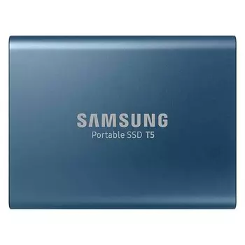 Внешний диск SSD Samsung T5, 500ГБ, синий