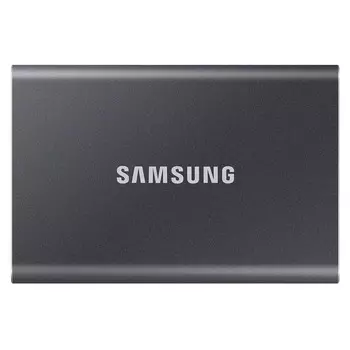 Внешний диск SSD Samsung T7, 2ТБ, серый