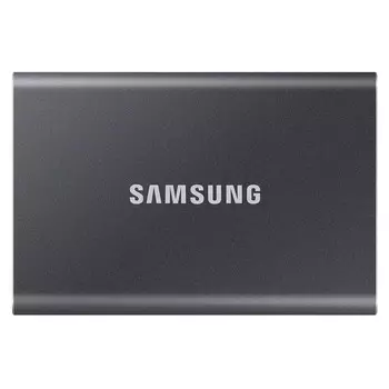 Внешний диск SSD Samsung T7, 500ГБ, серый